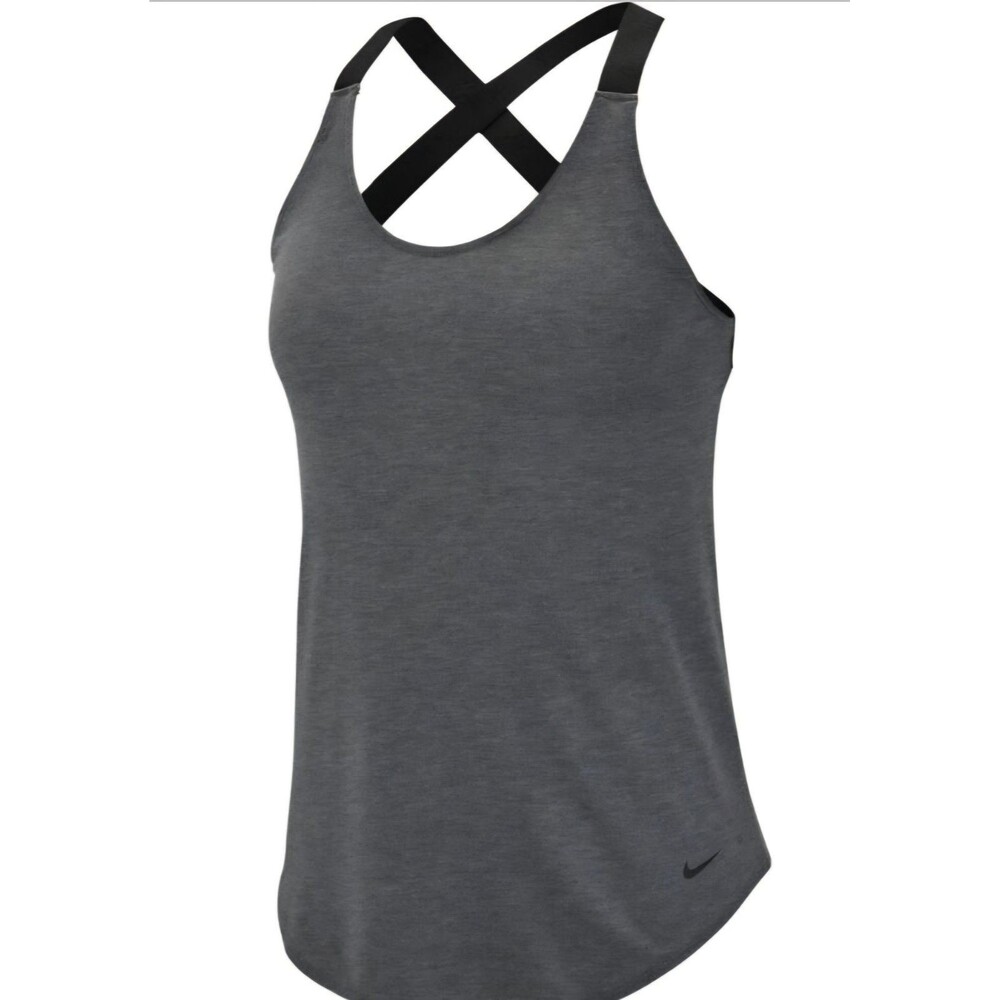 Nike Dri-Fit Racer Back Elastika Womens S Athletic Training Tank Top